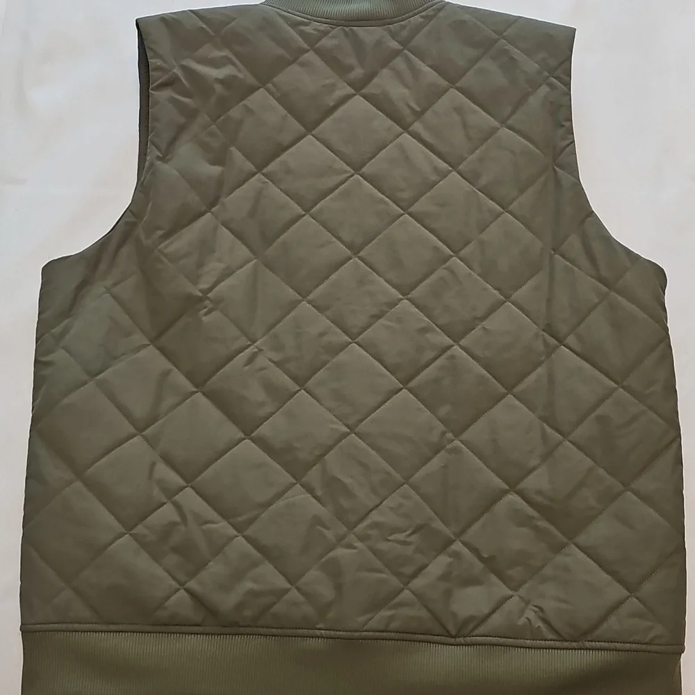 The North Face Men's Green Quilted Vest